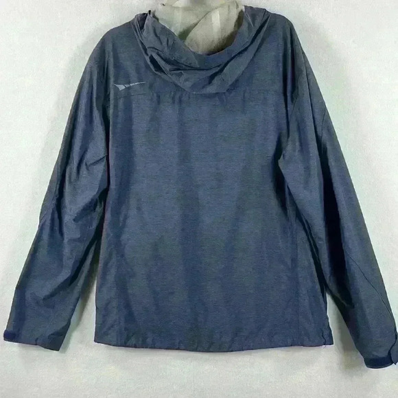 Paradox Men’s Hooded Raincoat Windbreaker Size L Blue - Picture 3 of 9